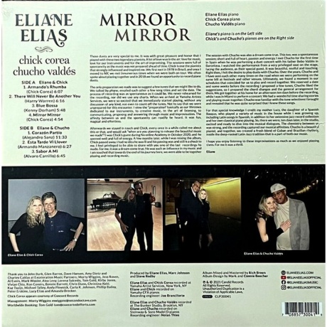 Eliane Elias - Mirror Mirror (0708857300419) виниловая пластинка - фото 2