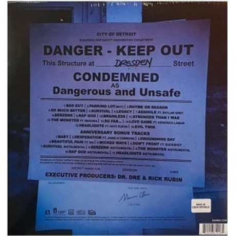 Eminem - The Marshall Mathers LP 2 - deluxe (0602458610185) виниловая пластинка - фото 2