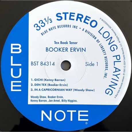 Booker Ervin - Tex Book Tenor (Analogue, Tone Poet) (0602445852246) виниловая пластинка - фото 2