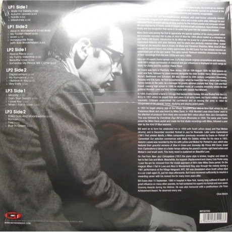Bill Evans - Platinum Jazz (3Lp, Lim.Ed.,Silver Vinyl) (5060403742933) виниловая пластинка - фото 2