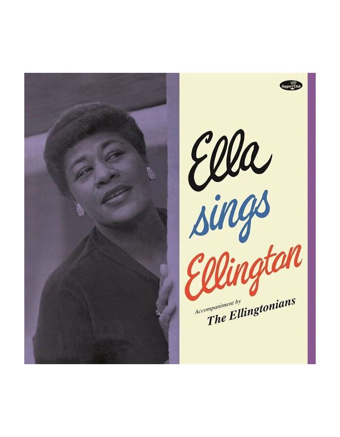 виниловая пластинка fitzgerald ella ella Виниловая пластинка Fitzgerald, Ella, Ella Sings Ellington (8435723700562)