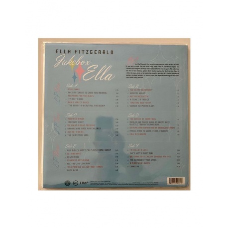 Виниловая пластинка Fitzgerald, Ella, Jukebox Ella: The Complete Verve Singles (0602445903726) - фото 4