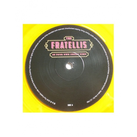 Виниловая пластинка Fratellis, The, In Your Own Sweet Time (coloured) (0711297529487) - фото 7