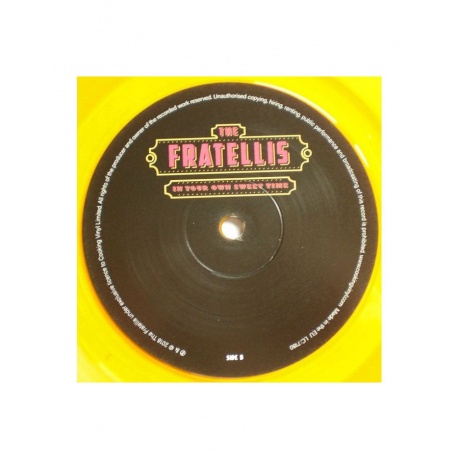 Виниловая пластинка Fratellis, The, In Your Own Sweet Time (coloured) (0711297529487) - фото 8