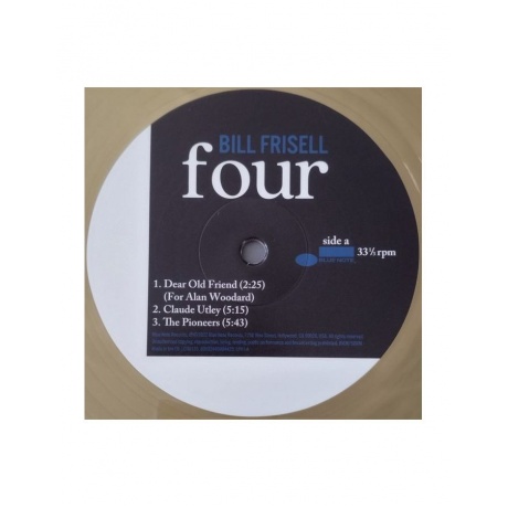 Виниловая пластинка Frisell, Bill, Four (coloured) (0602445523160) - фото 5