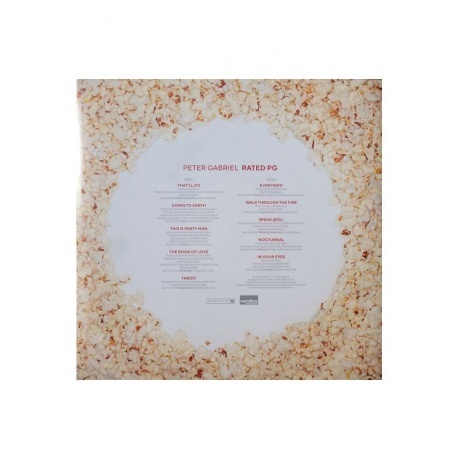 Gabriel, Peter, Rated PG (0884108008195) виниловая пластинка - фото 5