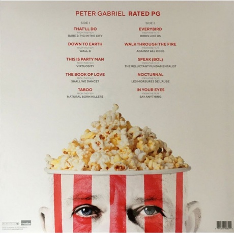 Peter Gabriel - Rated PG (0884108008195) виниловая пластинка - фото 2