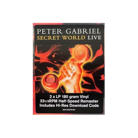 Виниловая пластинка Gabriel, Peter, Secret World Live (Half Speed) (0884108006184) - фото 12