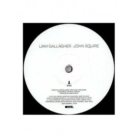 Виниловая пластинка Gallagher, Liam; Squire, John, Liam Gallagher &amp; John Squire (5054197893940) - фото 3