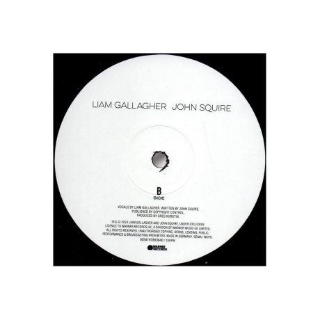 Виниловая пластинка Gallagher, Liam; Squire, John, Liam Gallagher &amp; John Squire (5054197893940) - фото 4
