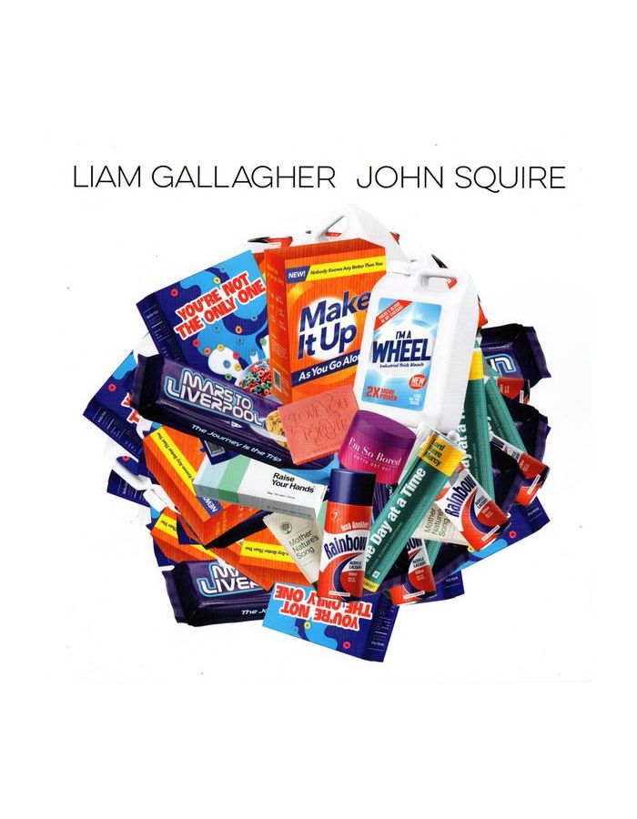 Виниловая пластинка Gallagher, Liam; Squire, John, Liam Gallagher & John Squire (5054197893940) liam gallagher as you were limited picture vinyl
