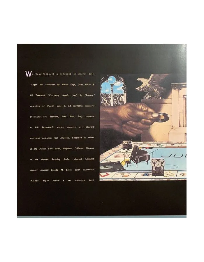 Виниловая пластинка Gaye, Marvin, Here, My Dear (0600753667644) - фото 2