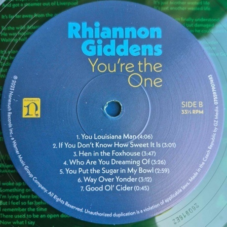 Rhiannon Giddens - You're The One (0075597907483) виниловая пластинка - фото 4