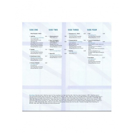 Philip Glass - Essential (Crystal Clear) (8719262025493) виниловая пластинка - фото 5