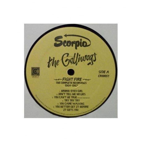 Виниловая пластинка Golliwogs, The, Fight Fire: The Complete Recordings 1964-1967 (0888072033139) - фото 4