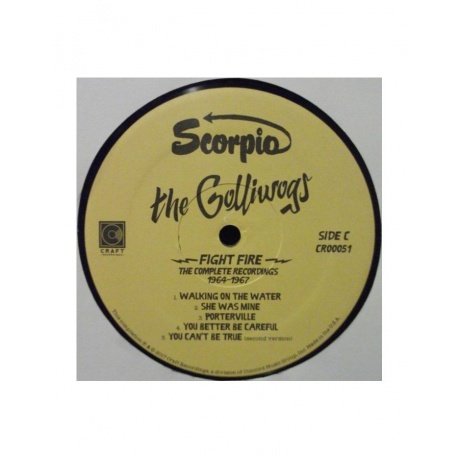 Виниловая пластинка Golliwogs, The, Fight Fire: The Complete Recordings 1964-1967 (0888072033139) - фото 8