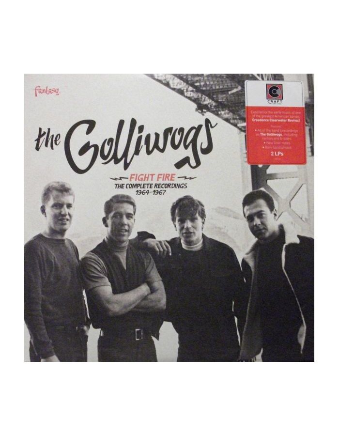 golliwogs виниловая пластинка golliwogs fight fire Виниловая пластинка Golliwogs, The, Fight Fire: The Complete Recordings 1964-1967 (0888072033139)