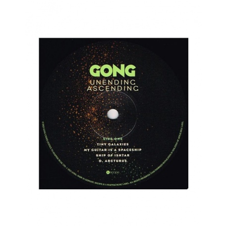 Виниловая пластинка Gong, Unending Ascending (0802644829272) - фото 3