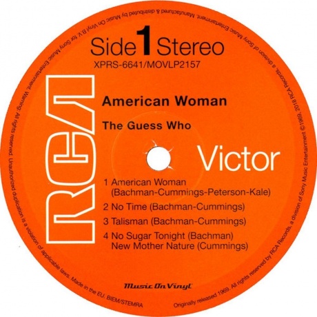 Guess Who - American Woman (Lp, Music On Vinyl) (8719262006782) виниловая пластинка - фото 3