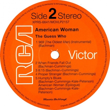 Guess Who - American Woman (Lp, Music On Vinyl) (8719262006782) виниловая пластинка - фото 4