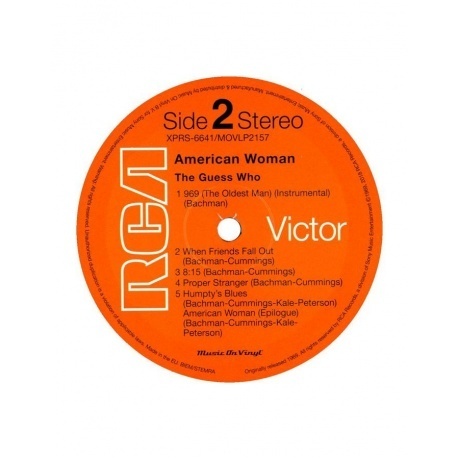 Guess Who, The, American Woman (8719262006782) виниловая пластинка - фото 6