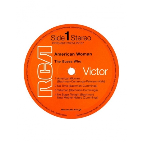 Виниловая пластинка Guess Who, The, American Woman (8719262006782) - фото 5