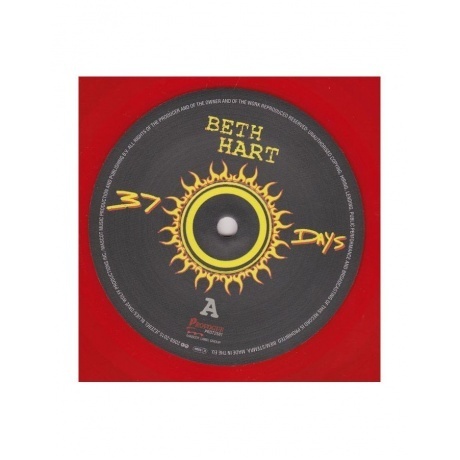 Beth Hart - 37 Days (Transparent Red) (0810020505252) виниловая пластинка - фото 4