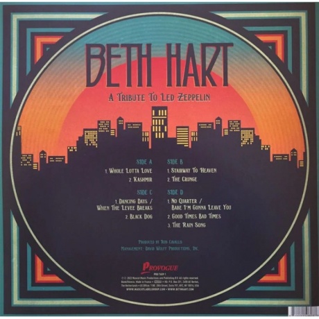 Beth Hart - A Tribute To Led Zeppelin (0810020506037) виниловая пластинка - фото 2