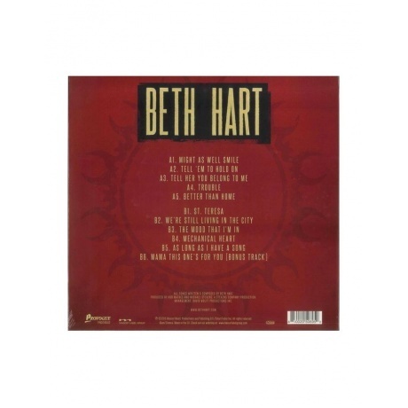 Beth Hart - Better Than Home (coloured) (0810020506952) виниловая пластинка - фото 2