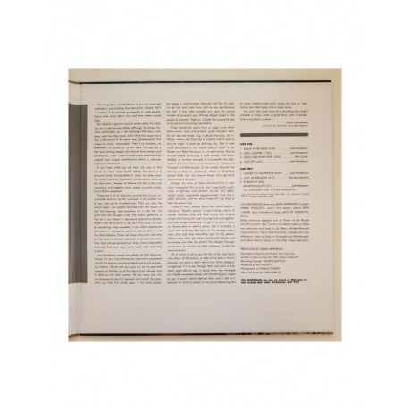 Joe Henderson - Power To The People (0888072534186) виниловая пластинка - фото 4