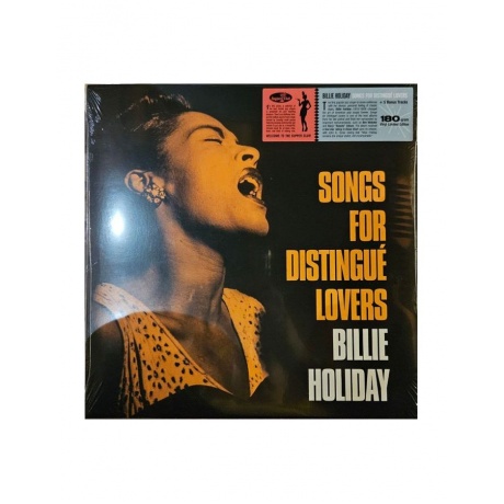 Виниловая пластинка Holiday, Billie, Songs For Distingue Lovers (8435723700364) - фото 1