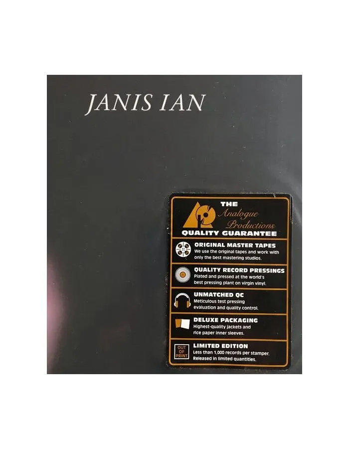 Виниловая пластинка Ian, Janis, Breaking Silence (Analogue) (0753088002717) - фото 10