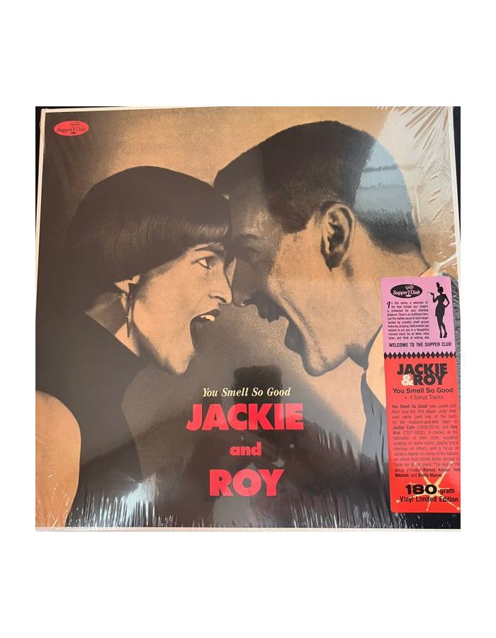 Виниловая пластинка Jackie & Roy, You Smell So Good (8435723700661) футболки print bar i told you