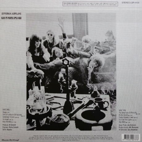 Jefferson Airplane - Bless It's Pointed Little Head (8719262007376) виниловая пластинка - фото 3