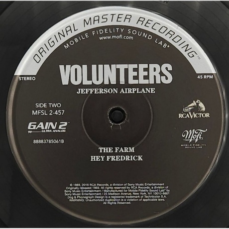 Jefferson Airplane - Volunteers (Analogue, Original Master Recording) (0821797245715) виниловая пластинка - фото 5