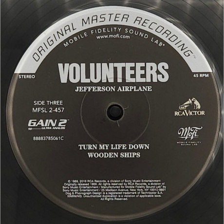 Jefferson Airplane - Volunteers (Analogue, Original Master Recording) (0821797245715) виниловая пластинка - фото 6