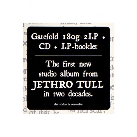 Виниловая пластинка Jethro Tull, The Zealot Gene (0194399271414) - фото 13