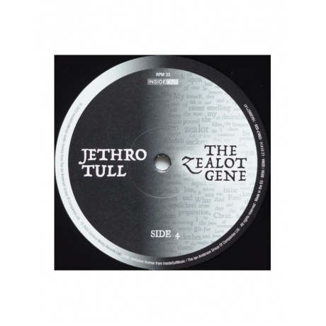 Виниловая пластинка Jethro Tull, The Zealot Gene (0194399271414) - фото 8