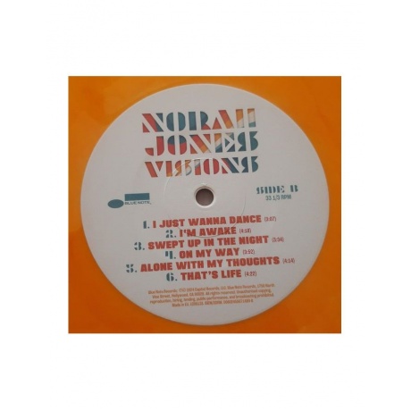 Виниловая пластинка Jones, Norah, Visions (coloured) (alternative artwork) (0602458994230) - фото 6