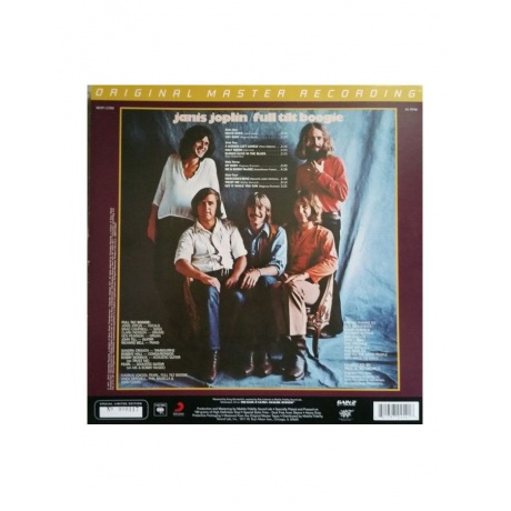 Виниловая пластинка Joplin, Janis, Pearl (Original Master Recording) (0821797245418) - фото 4