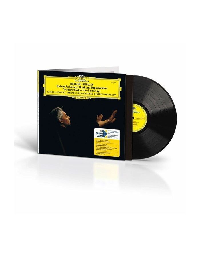 Виниловая пластинка Karajan, Herbert von, Strauss: Vier Letzte Lieder (Original Source) (0028948645152) dvd richard strauss 1864 1949 lieder 1 dvd