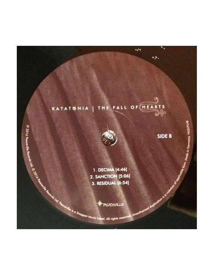 Виниловая пластинка Katatonia, The Fall Of Hearts (0801056854810) - фото 6