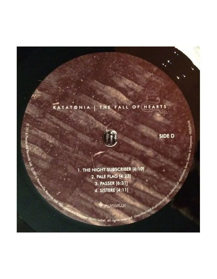 Виниловая пластинка Katatonia, The Fall Of Hearts (0801056854810) - фото 8