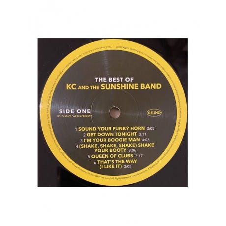 Виниловая пластинка KC &amp; The Sunshine Band, The Best Of (0603497830459) - фото 4