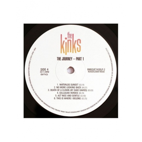 Виниловая пластинка Kinks, The, The Journey - Pt. 1 (4050538811636) - фото 11