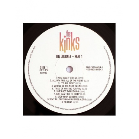 Виниловая пластинка Kinks, The, The Journey - Pt. 1 (4050538811636) - фото 8