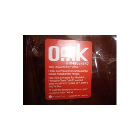 Виниловая пластинка O.R.K., Ramagehead (0802644801414) - фото 4