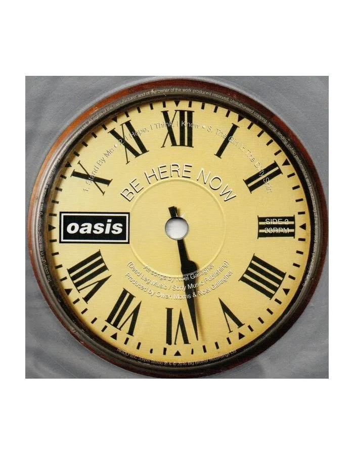 Виниловая пластинка Oasis, Be Here Now (coloured) (5051961085181) - фото 8