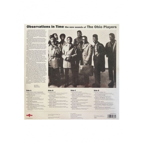 Ohio Players - Observations In Time (coloured) (5060767443804) виниловая пластинка - фото 2