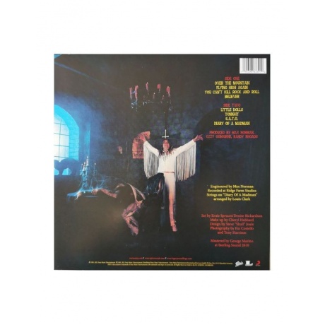 Виниловая пластинка Osbourne, Ozzy, Diary Of A Madman (coloured) (0194398833910) - фото 4